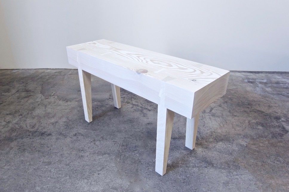 造作テーブル（ホワイトボード天板＆収納棚付き）247 × 126 × 72 造作