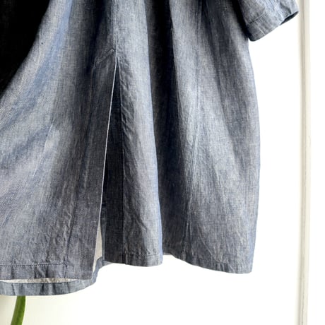 linen chino atelier coat