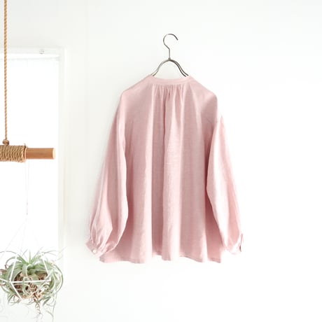 skipper ribbon P blouse (pale pink)