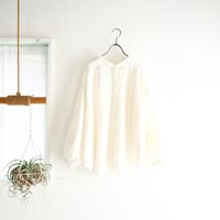 french linen tuck tuck blouse (natural)
