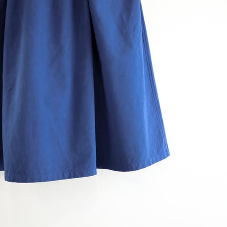 gather pocket skirt (blue)