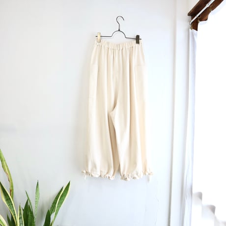 super wide balloon pants (cotton natural)