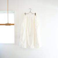 gather pocket skirt (white)