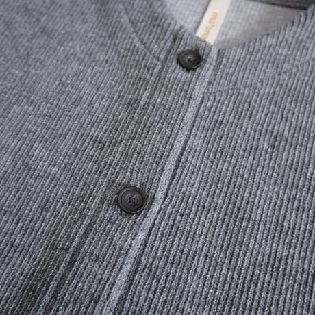 front button knit vest