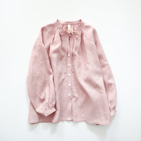 skipper ribbon P blouse (white)