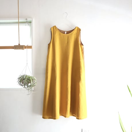 side pocket A dress ( himawari/umi )