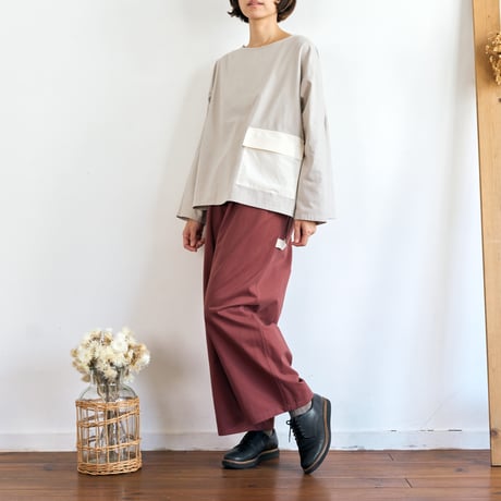 double colour carpenter pants (bottle green)