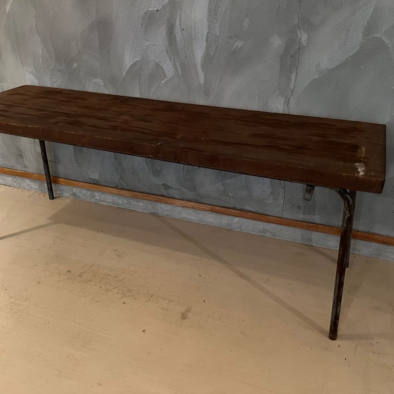 ヴィンテージ アイアン ローテーブル ベンチ 家具