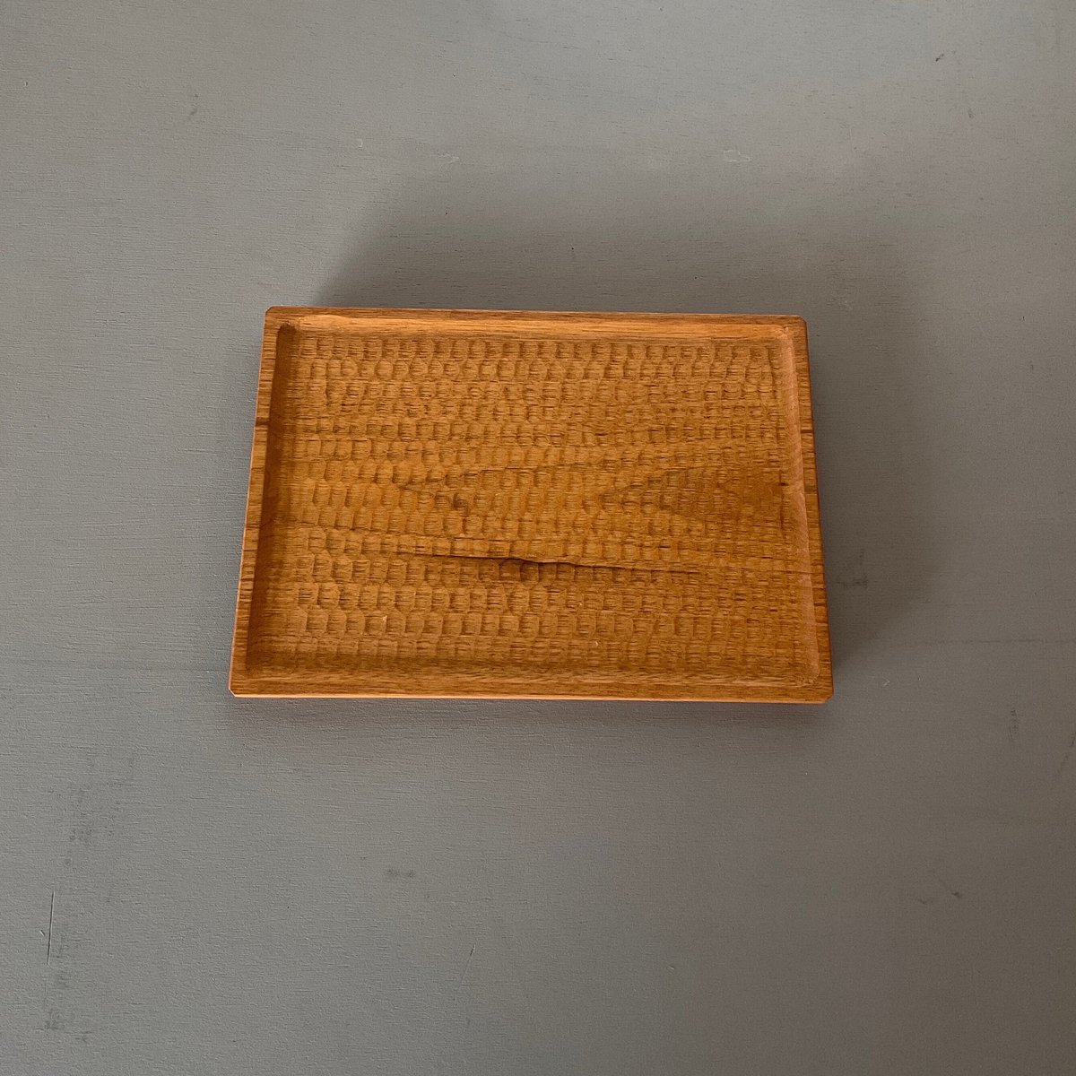 小沢賢一さん　くるみのトレー（L） 40cm×28cm× 小沢 賢一 くるみのトレー（LLサイズ） - うつわと暮らしの雑貨