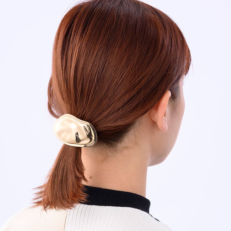 【未使用】GOLDPLATE HAIR ACCESSORY ヘアゴム jewel-vox_d-mkk-10333
