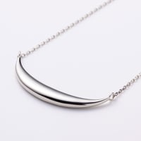 Round necklace/silver color