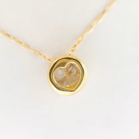 0.30ct H＆C　良質天然ダイヤモンド　K18 ネックレス　鑑別カード付