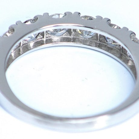 豪華！天然ダイヤモンド　計1.00ct（6石）　PT950　エタニティリング