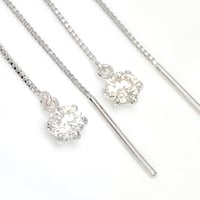 計0.30ct 良質天然ダイヤモンド　pt900 アメリカンピアス