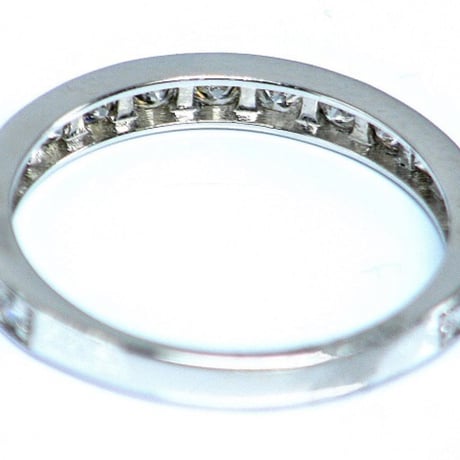 0.50ct　天然ダイヤモンド　PT950　エタニティリング