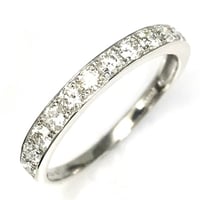 天然アレキサンドライト0.28ct ダイヤ0.40ct K18 フラワーリング 