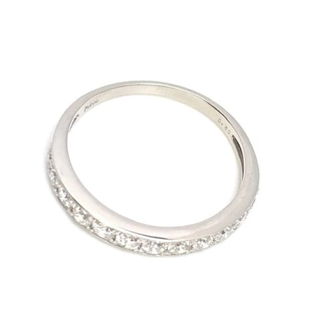 0.50ct  良質ダイヤモンド　PT950エタニティリング
