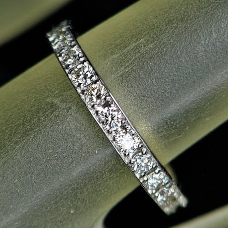 0.50ct　天然ダイヤモンド　PT950　エタニティリング