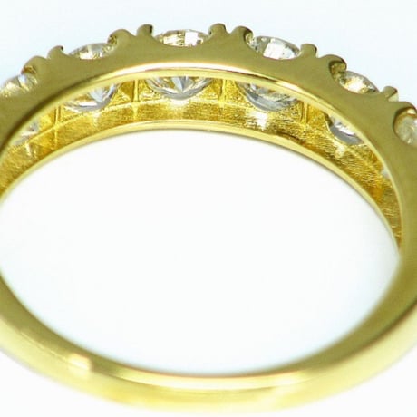 豪華！天然ダイヤモンド　計1.00ct（6石）　K18 エタニティリング