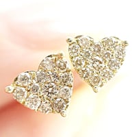 計1.00ct 天然ダイヤモンド 中折れ式 PT950 パヴェフープピアス