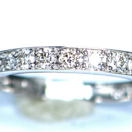 0.50ct　天然ダイヤモンド　PT950　エタニティリング