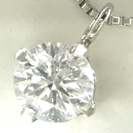 0.304ct D-SI2-VG天然ダイヤpt900ネックレス(宝石鑑定書付)