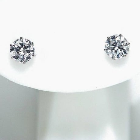 計0.50ct　PT900　良質天然ダイヤモンド　ピアス