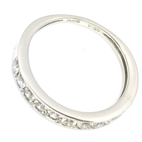 天然ダイヤモンド　0.30ct pt950ピンキーリング