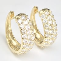 計0.50ct 天然ダイヤモンド K18WG スイングピアス | sanlemojewelry