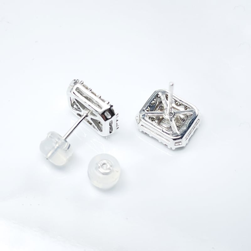 『専用です』天然ダイヤモンドピアス 計0.20ct K18WG