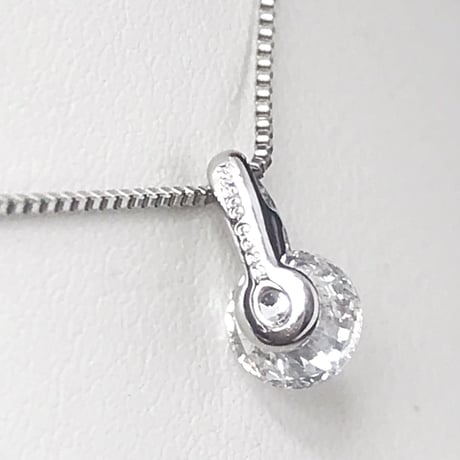 0.311ct  D-SI2-Good PTダイヤネックレスGGS鑑定書付