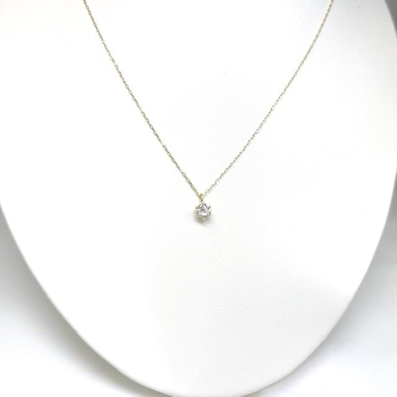 0.20ct 上質天然ダイヤモンド K18 ネックレス | sanlemojewelry