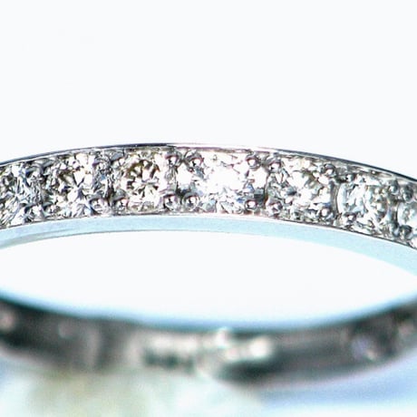 0.50ct　天然ダイヤモンド　PT950　エタニティリング