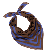 BLOCK SHOP / シルク混スカーフ Omega Jacquard Silk Scarf