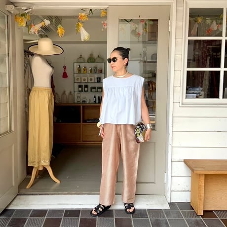 iroiro群青　タイシルク ニュー カンフーパンツ iroiro群青 タイシルク ニュー カンフーパンツ タイシルクニュー