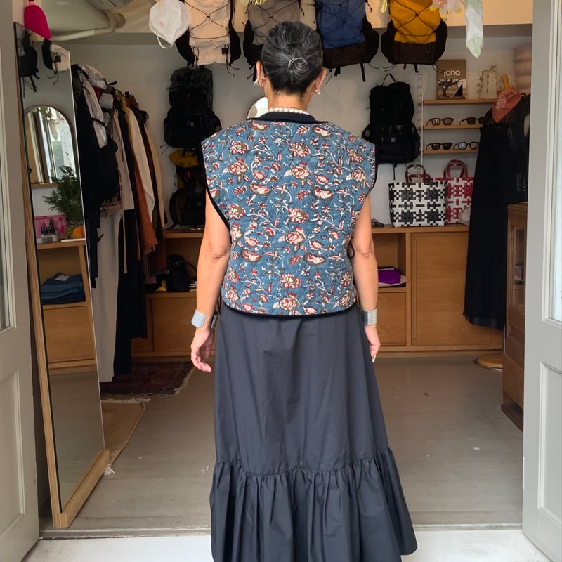 【archi】のQUILTED VEST archi / Block Print Quilted Vest | Pili ON LINE