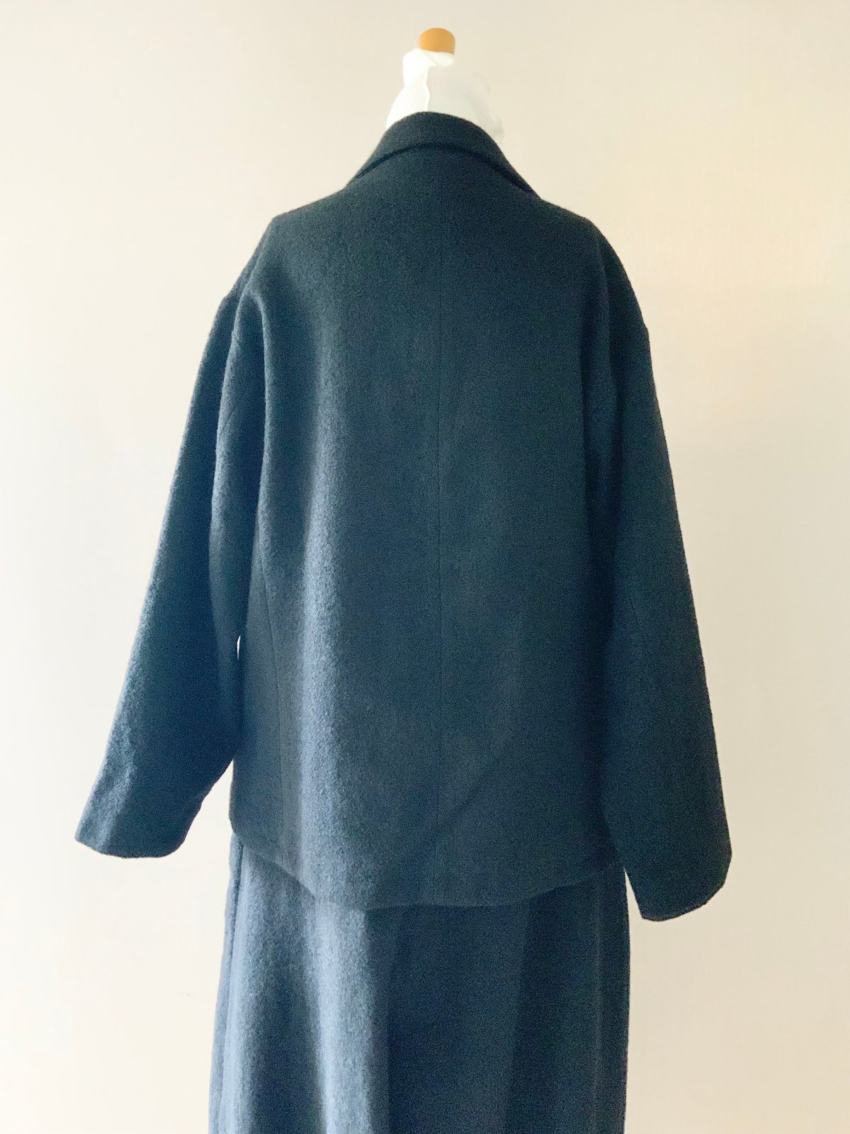 honnete / Short Coat Jacket（Black） | Pili ON LINE
