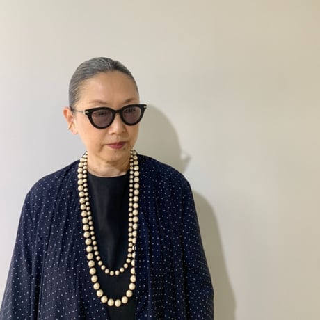 Harriss × Keiko Okamoto /  コットンパールネックレス（2連）
