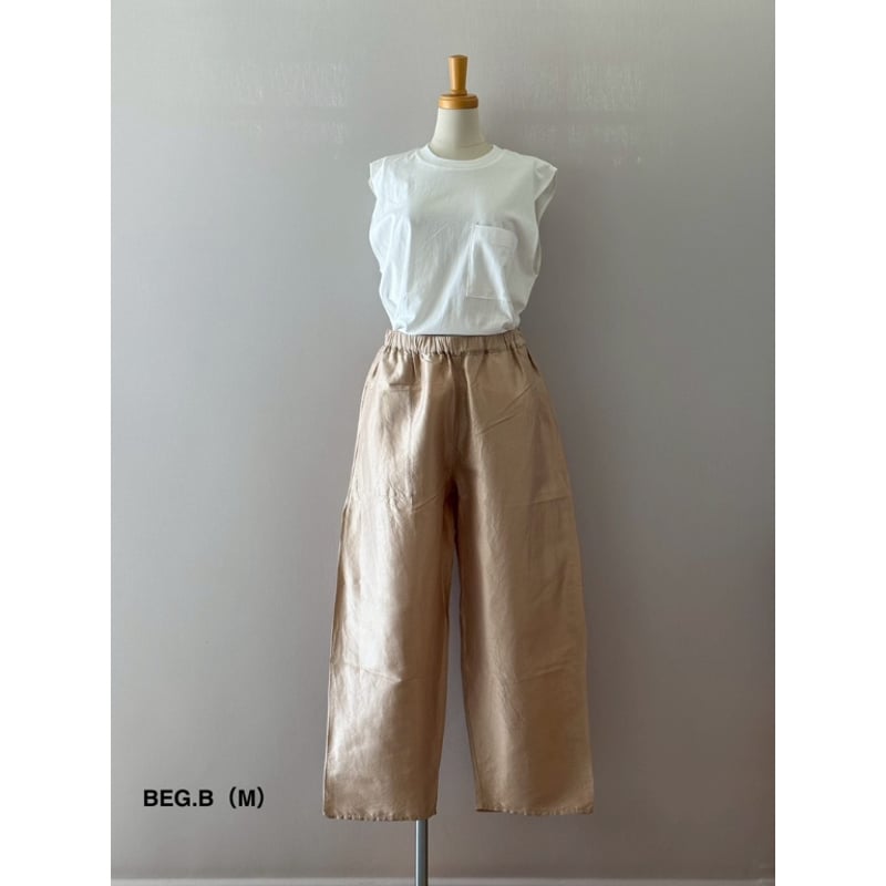 本日限定値下！【新品】イロイロ群青　iroiro 群青　メディテーションパンツ iroiro / タイシルクメディテーションパンツ | Pili ON LINE