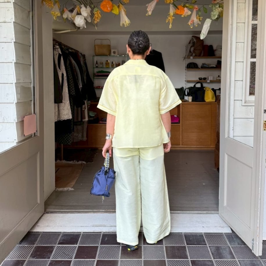 uryya / Linen  Silk  Lined  Pants | Pili ON LINE