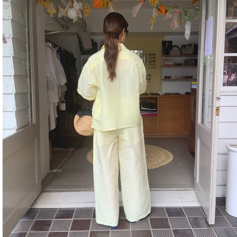 uryya / Linen  Silk  Lined  Pants | Pili ON LINE