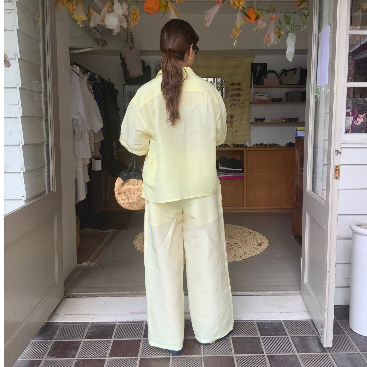 uryya / Linen  Silk  Lined  Pants | Pili ON LINE