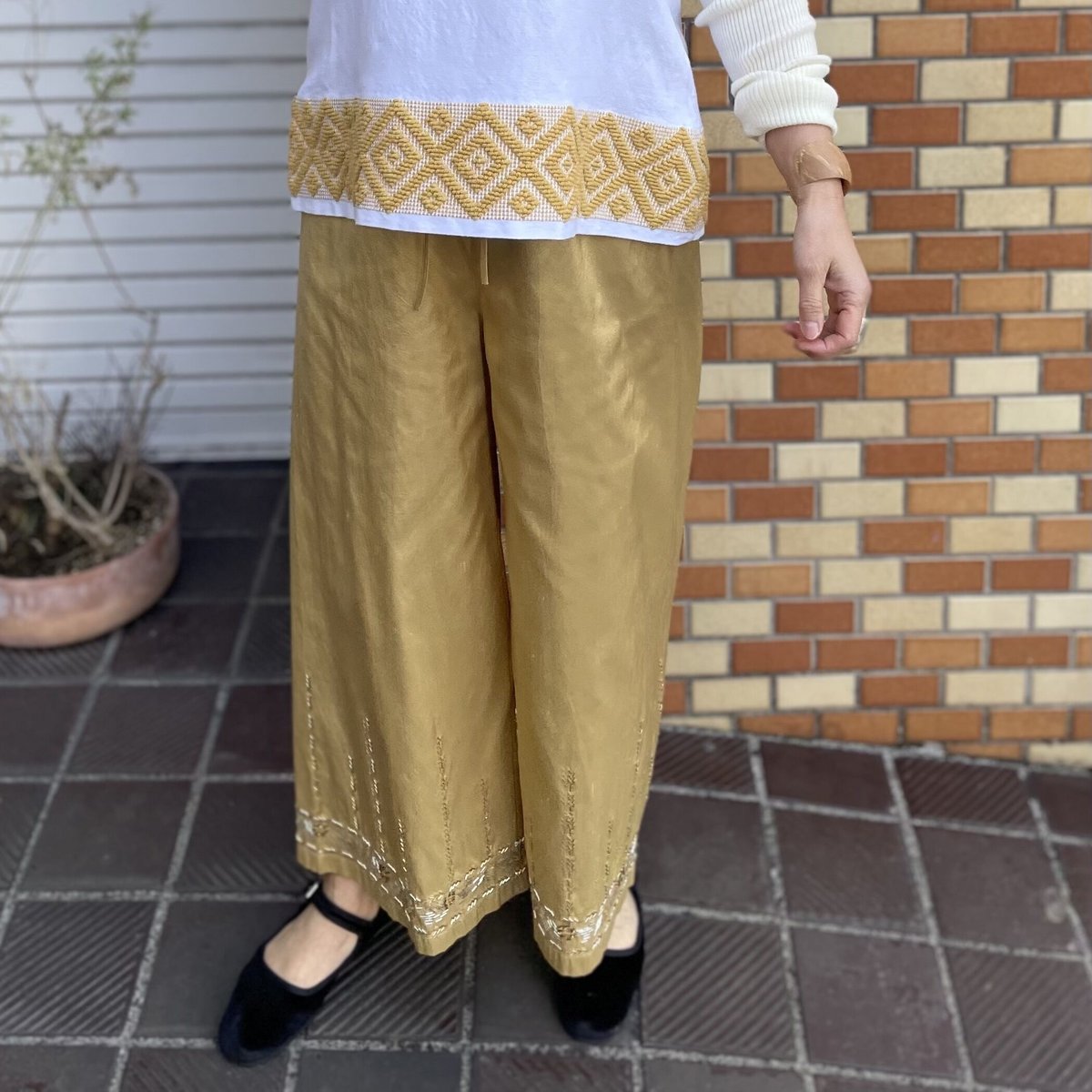 TOWAVASE india cotton flannel  パンツ 2025年最新】TOWAVASE パンツの人気アイテム - メルカリ