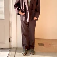 archi / Dry Wool Tailor Pants