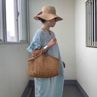 エフスタイル / シナの縄のマルシェバッグ（S）