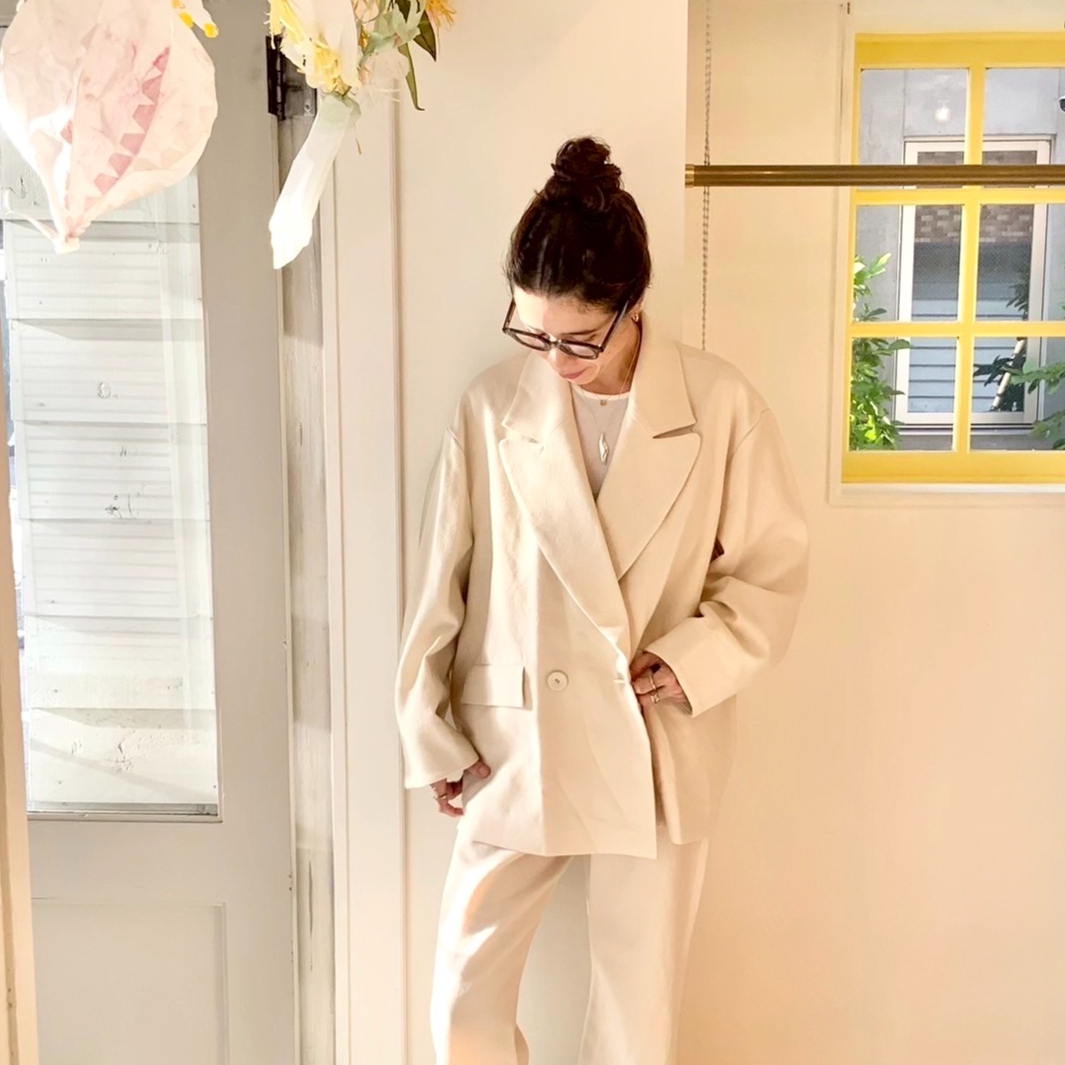 ジャケット・アウター SOFT WOOL TAILOR COAT eaphi エフィ SOFT WOOL TAILOR COAT beige