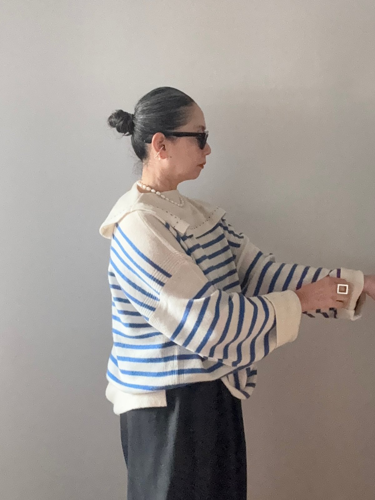 TOWAVASE / Basque セーラーニット | Pili ON LINE