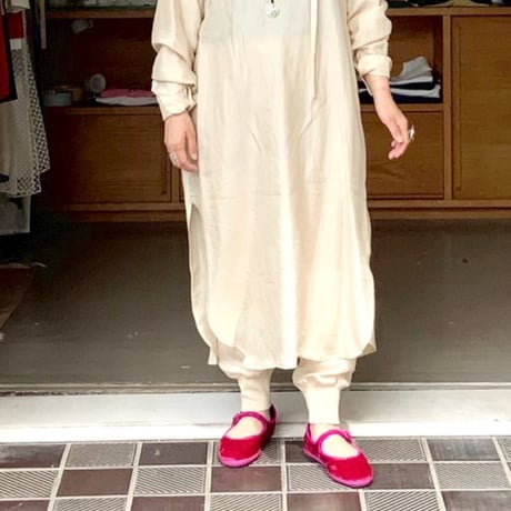 uryya / Silk  Rib Pants