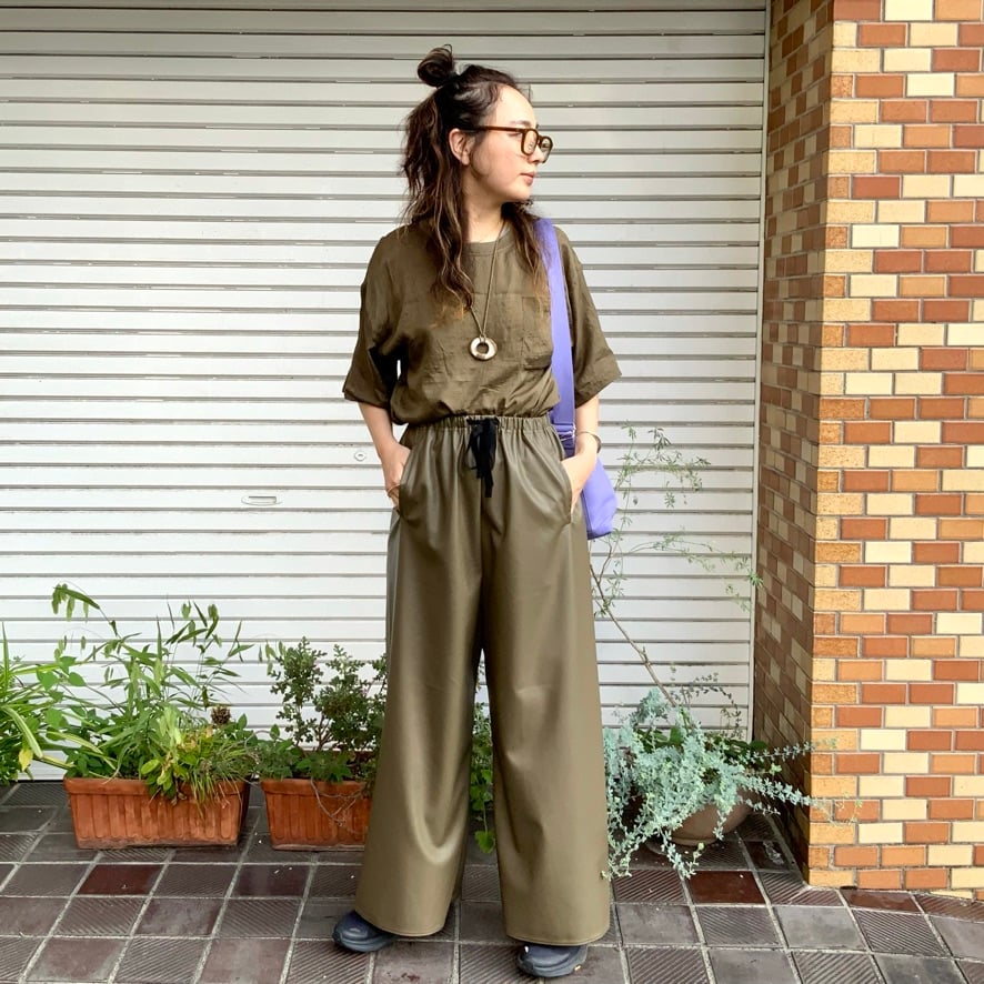 uryya ユライヤ silk rib pants 美品 2022 uryya / ユライヤ Silk Rib