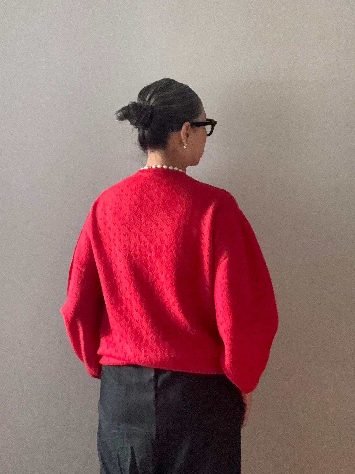 TOWAVASE / panier de fleurs カシミヤニット | Pili ON